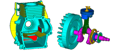 robin engine for rammer.