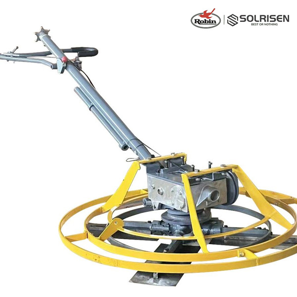 robin-gasoline-concrete-power-trowel-side-view-guard-frame