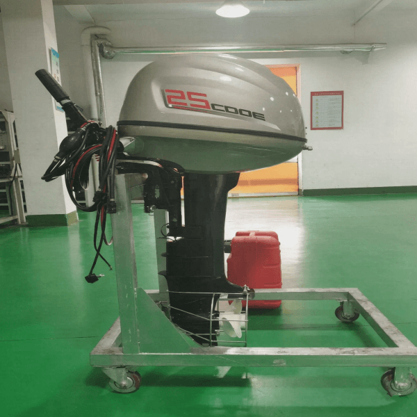D25 Diesel Outboard Motor Side View