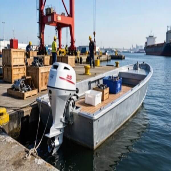 Marine Diesel Outboard Engine commercial-workboats