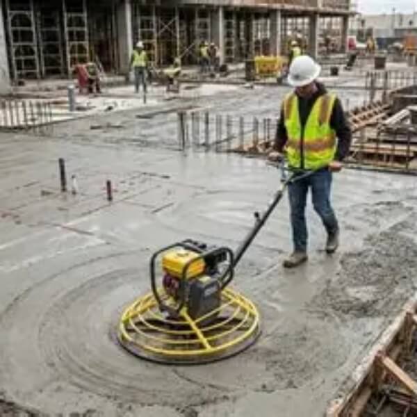 power-trowel-cement-concrete-pavement